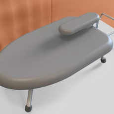 소매걸이 좌식형 다리미판_WEAD60B, 본상품