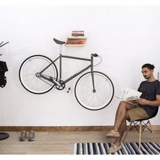 自行車掛架 壁掛式單車收納架 公路車展示架, 1個