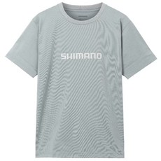 Shimano (SHIMANO) 드라이 로고 티셔츠 짧은 슬리브 SH-021W 그레이 XS
