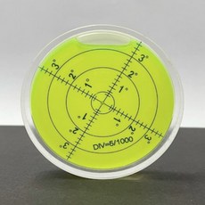 유유성안 미니 원형 수평기 수평계 레벨, 단품, 1개