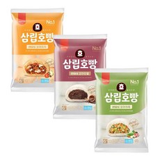 삼립호빵 단팥야채피자혼합 미니찐빵 저녁메뉴 또와몰53, 3개