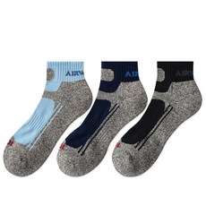 에어워크 남자 단목 등산 양말 1족, 스카이, 스카이