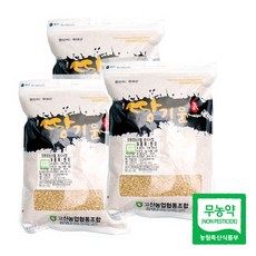 고산농협 친환경 땅기운 현미, 3개, 1kg