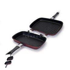 이렌콩 양면팬 양면후라이팬 양면펜 생선후라이팬