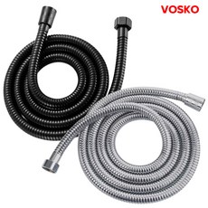 보스코 메탈 샤워호스 샤워기줄 샤워줄 블랙 PVC 샤워호스 교체 1.5m 2m, 보스코 샤워호스 메탈