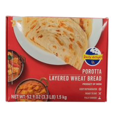 코스트코 포로타 브레드 인도식 빵 1.5kg 난 아이스박스 발송, 1개