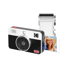 코닥 미니샷 2 레트로 즉석 카메라 C210R + 카트리지 8매, C210R(화이트), 1개