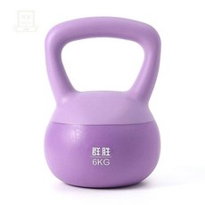 여자 홈트 케틀벨 6kg 운동 용품 헬스 실내 도구 전신 근력 유산소 크로스핏 스쿼트, 본품, 1개