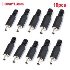 10/5PCS DC 전원 플러그 3 5mm X 1 3mm 잭 커넥터 5 남성 소켓 마운트 1A 30V 블랙, 10pcs