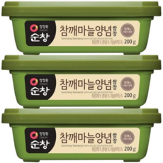 대상 청정원 참깨마늘 양념 쌈장, 9개, 200g
