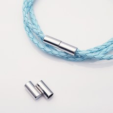 자석 마무리장식 연결고리 팔찌 만들기 재료 도매, 1개, 6mm