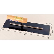 歐樂克修繕家 PU抹刀 有齒推刀 3mm, 1個