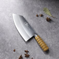 葉添 桂刀/肉桂刀-尖頭片刀 Ｖ金高硬度/複合鋼/台灣品牌/保固一年/鋒利持久/中式菜刀/尖頭方刀/片刀/料理廚刀/刀具, 1個