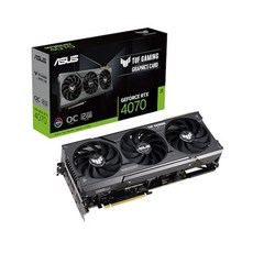에이수스 TUF Gaming 지포스 RTX 4070 O12G OC D6X 12GB, TUF-RTX4070-O12G-GAMING