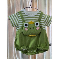 嬰兒連身衣 超萌青蛙造型服 萬聖節造型服 嬰幼兒童裝