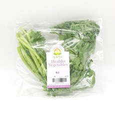 의령농산 건강채소 국내산 간편손질야채 쑥갓, 1개, 500g