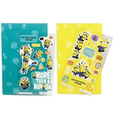 미니언즈 DIY 노트 공책 수첩 랜덤 무지 스티커 데코 꾸미기, 1개