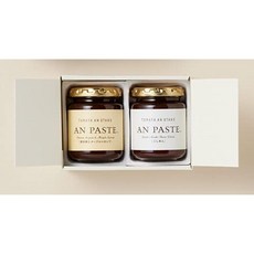 일본 토라야 고급 팥 페이스트 2종류 단팥+흑설탕&메이플시럽 1세트 각 155g 선물세트, 1개