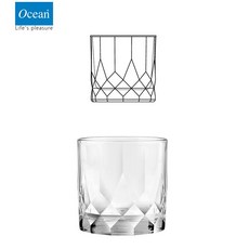 Ocean 鑽石切面調酒杯 琴通寧杯, 詳見包裝, 威士忌杯 350ML