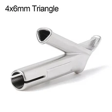 비닐 PVC 플라스틱 공기 송풍기 삼각형 속도 노즐 5mm 원형 용접 헤드 Y 유형, Triangle 4x6mm, 1개