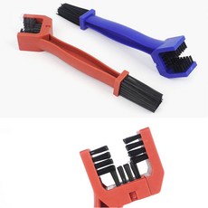 다소니디자인 자전거 청소 브러쉬 이물질제거, 블루