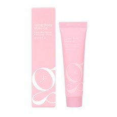 핑크로사 글리터 바디 메이크업, 1개