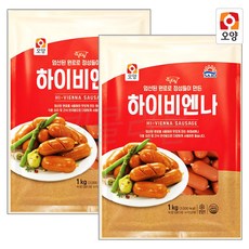 사조 하이비엔나, 1kg, 2개