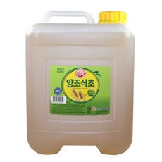 양조식초말통 오뚜기양조식초 양조식초 오뚜기 대 15L 69693ea 1(EA), 1개