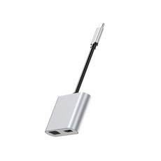 Type-C多功能4合1集線器 4K HDMI影音轉接器 筆電擴充 PD快充, 1個, USB3.0+HDMI+VGA+PD快充, 銀色