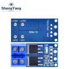 TZT 12510PCS 15A 400W MOS FET 트리거 스위치 드라이브 모듈 PWM 레귤레이터 제어판 아두이노용, [04] 10pcs, 1개