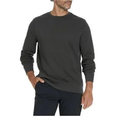 헐리 Hurley 남성용 긴소매 크루넥 스웨트셔츠 (미국 알파 미디엄 레귤러 그레이)