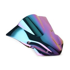 오토바이 스크린 더블 버블 윈드 실드 디플렉터 프로텍터, 2. Iridium