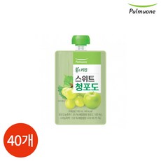 풀무원 스위트 청포도, 100ml, 40개