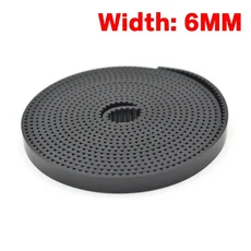 Creality 1/2M 2GT 개방형 동기 타이밍 벨트 폭 6mm 고무 테이프 피치 3D 프린터 부품 용 내마모성 Ender, 02 6mm wide, 02 1M long, 02 6mm wide