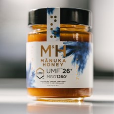 M&H 뉴질랜드 MH 마누카꿀 UMF26+MGO1280 (250g), 250g, 1개