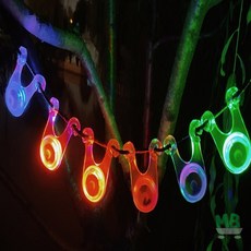 마켓보스 LED 스트링가드 줄조명, 그린