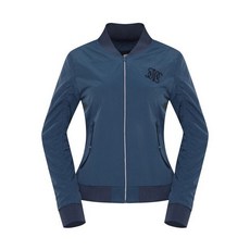 JDX 여성 스타디움 카라 블루종 점퍼 - X2WJU5112NA