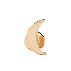 오티움버그 문 14K 옐로 골드 스터드 이어링