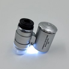 포켓사이즈현미경 소형관찰기기 여행용미니현미경 소형현미경79m2+7gmN