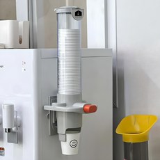 UNIQUE HOUSE HOME DECO 一鍵自動紙杯分配器, 灰色, 1個