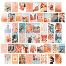 [인생테리어] 감성 엽서 50종 데코엽서 인테리어 포스터카드 포스터, 7. 피치 퍼즈