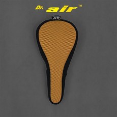 Dr.air 超輕量透氣路跑車氣墊座墊套 舒適減壓, 灰色