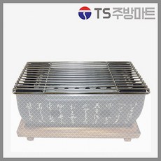일식 미니화로용 스텐레스 석쇠 (화로 별도구매), 스텐 직사각, 1개