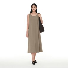 ANDAR 풀 커버업 슬리브리스 원피스