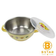 巧虎 不鏽鋼可愛雙耳碗 210ml 304不鏽鋼 兒童餐碗 QH52101, 1個