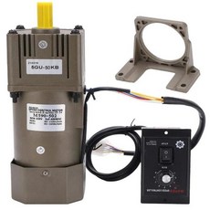 5RK90GU-CF 450-2.7RPM 220V 90W AC 가역 기어 가변 속도 모터 1:3-1:500 5GU 감속기 + 거버너, 07 150K(0-9rpm), 1개