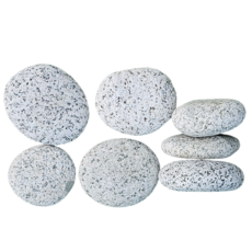 납작돌 연회색 50-70mm 1봉(3.5kg) 균일색상 그림그리자갈 자갈아트 인테리어해미석 정원자갈 자갈공명, 3.5kg, 1개