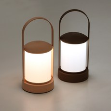 케이시조명 LED 달리에 무드등 취침등 테이블 램프 캠핑 조명 밝기조절가능, 핑크