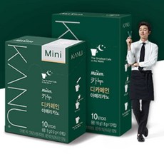 동서식품 KANU 디카페인커피믹스 아메리카노 100개, 900mg, 100개입