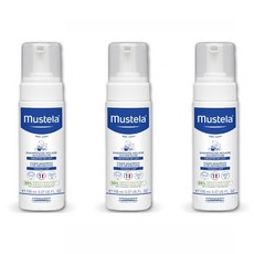 무스텔라 폼 샴푸 포 뉴본, 3개, 150ml